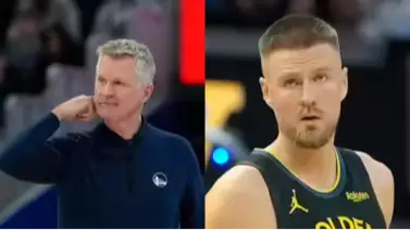 Steve Kerr califica de "misteriosa" la enfermedad de Kristaps Porzingis Steve Kerr califica de "misteriosa" la enfermedad de Kristaps Porzingis