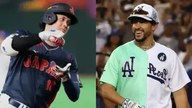 Bad Bunny saborea la victoria de Shohei Ohtani en Japón Bad Bunny saborea la victoria de Shohei Ohtani en Japón