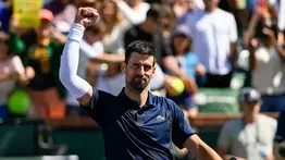 Nova Djokovic desafía la gravedad con esta jugada imposible en Indian Wells