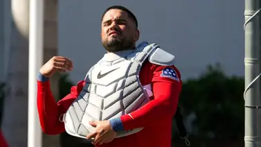 MLB: Carlos Narváez largó primer cuadrangular de la primavera MLB: Carlos Narváez largó primer cuadrangular de la primavera