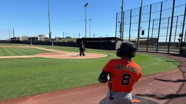 MLB: Luis Hernández pega primer jonrón en Estados Unidos MLB: Luis Hernández pega primer jonrón en Estados Unidos