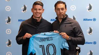 El regreso del "10": James Rodríguez debuta con el Minnesota United en la MLS El regreso del "10": James Rodríguez debuta con el Minnesota United en la MLS
