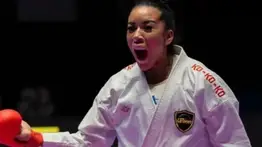Reina en Roma: Yorgelis Salazar conquista el oro en la Premier League de Karate 2026
