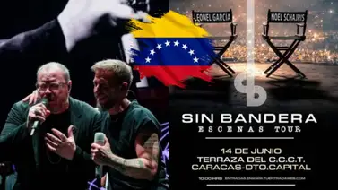Sin Bandera en Caracas: Comienza la venta de entradas para el concierto Sin Bandera en Caracas: Comienza la venta de entradas para el concierto