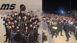 Concierto de banda mexicana termina en estampida