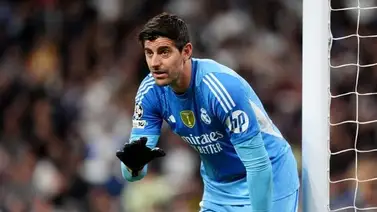 Thibaut Courtois sale lesionado ante el Manchester City Thibaut Courtois sale lesionado ante el Manchester City