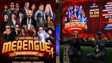 Omar Enrique revela detalles de la 4ta temporada de "La Gran Rumba del Merengue" Omar Enrique revela detalles de la 4ta temporada de "La Gran Rumba del Merengue"