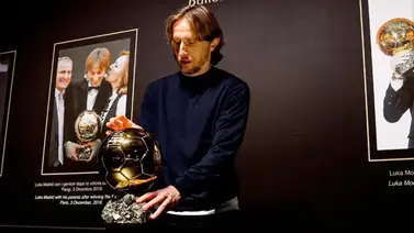 No fue al Real Madrid ni a Croacia: Luka Modric cedió su Balón de Oro a este equipo No fue al Real Madrid ni a Croacia: Luka Modric cedió su Balón de Oro a este equipo
