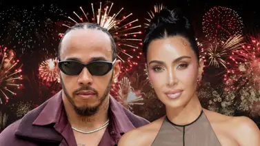 Kim Kardashian y Lewis Hamilton muy románticos en las calles de Japón Kim Kardashian y Lewis Hamilton muy románticos en las calles de Japón
