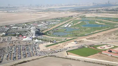 Así era el viejo hipódromo donde nació la Dubai World Cup hace 30 años Así era el viejo hipódromo donde nació la Dubai World Cup hace 30 años