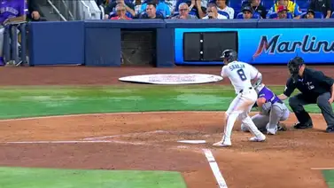 MLB: Javier Sanoja la ve "clarita" en el estreno y primer lauro de Marlins MLB: Javier Sanoja la ve "clarita" en el estreno y primer lauro de Marlins