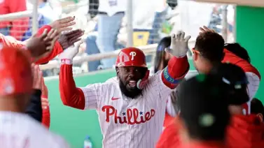 MLB: Adolis García se estrenó como jonronero con Filadelfia MLB: Adolis García se estrenó como jonronero con Filadelfia