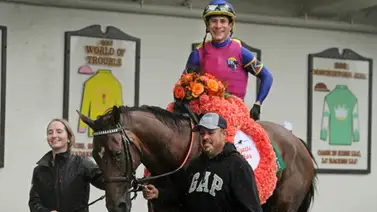 Reaparece este viernes la campeona que monta Junior Alvarado en Estados Unidos Reaparece este viernes la campeona que monta Junior Alvarado en Estados Unidos