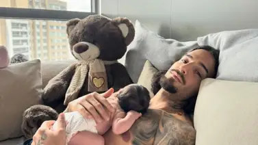 Maluma muestra por primera vez la cara de su hija París Maluma muestra por primera vez la cara de su hija París