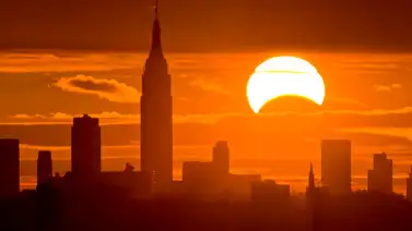 Así estará el clima en Nueva York durante el día del eclipse Así estará el clima en Nueva York durante el día del eclipse