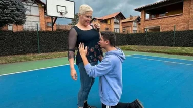 Alina Lozano anuncia que a sus 55 años está en la dulce espera de su esposo Jim Velásquez (+Video)