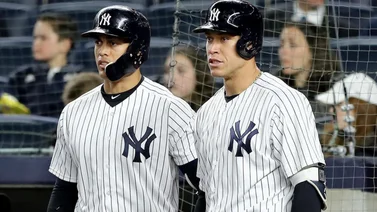 Así fueron los impactantes jonrones de Judge y Stanton ante los Azulejos de Toronto (+Video)