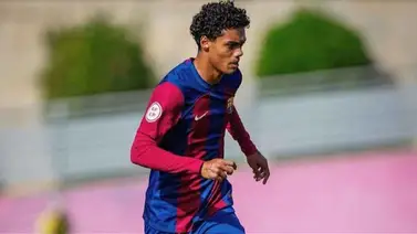 Barcelona juvenil delega curiosa tarea al hijo de Ronaldinho Barcelona juvenil delega curiosa tarea al hijo de Ronaldinho