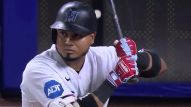 MLB: Mira los números de Luis Arráez en su carrera ante los Yankees (+Video)