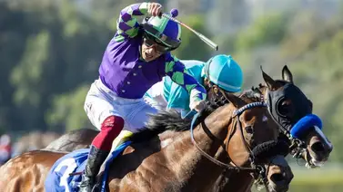 Mira a quién dedica el jockey Antonio Fresu su victoria en el Santa Anita Derby (G1) Mira a quién dedica el jockey Antonio Fresu su victoria en el Santa Anita Derby (G1)