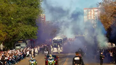 UCL: Así recibieron al Real Madrid en su llegada al Santiago Bernabéu UCL: Así recibieron al Real Madrid en su llegada al Santiago Bernabéu