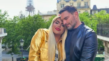 Julián Gil y Wendy Guevara se muestran más enamorados que nunca en París