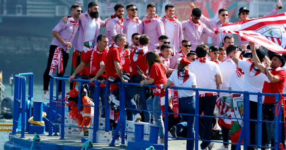 ¡Imponente! Así celebró el Athletic Bilbao su victoria en la Copa del ...