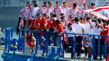 ¡Imponente! Así celebró el Athletic Bilbao su victoria en la Copa del Rey luego de 40 años (+Video) ¡Imponente! Así celebró el Athletic Bilbao su victoria en la Copa del Rey luego de 40 años (+Video)