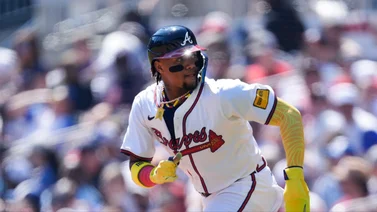 MLB: ¡Cómodo! Mira los números de Ronald Acuña Jr. ante los Marlins (+Video)