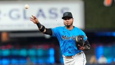 MLB: Luis Arráez y sus números frente a los Bravos de Atlanta (+Video)