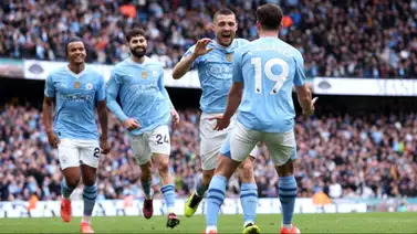 Goleada del Manchester City en la premier antes de recibir al Real Madrid Goleada del Manchester City en la premier antes de recibir al Real Madrid