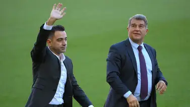 ¿Se queda? El contundente gesto de Joan Laporta con Xavi previo al partido de vuelta ante PSG (+Video) ¿Se queda? El contundente gesto de Joan Laporta con Xavi previo al partido de vuelta ante PSG (+Video)