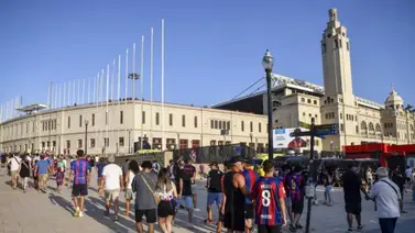 Champions League: Así está el ambiente en Barcelona a pocos minutos de iniciar el partido  (+Video) Champions League: Así está el ambiente en Barcelona a pocos minutos de iniciar el partido  (+Video)