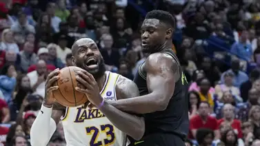 NBA: ¡Espectacular! Zion Williamson bajó a LeBron con un soberbio bloqueo (+Video) NBA: ¡Espectacular! Zion Williamson bajó a LeBron con un soberbio bloqueo (+Video)