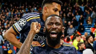 Así fue el festejo de Antonio Rüdiger que tiene enamorado al madridismo Así fue el festejo de Antonio Rüdiger que tiene enamorado al madridismo