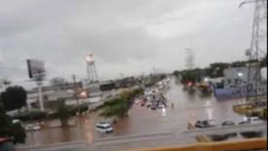 Inundaciones en Valencia tras fuertes lluvias: Vecinos reportan anegaciones en varios sectores