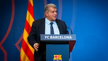 Presidente Joan Laporta decepcionado tras caer en Champions League (+Video) Presidente Joan Laporta decepcionado tras caer en Champions League (+Video)