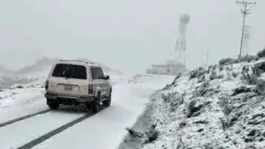 Mérida se viste de blanco: Inusual nevada sorprende a habitantes de Loma Redonda