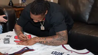 MLB: ¡De lujo! Ronald Acuña Jr. es sorprendido por Don Omar (+Video) MLB: ¡De lujo! Ronald Acuña Jr. es sorprendido por Don Omar (+Video)