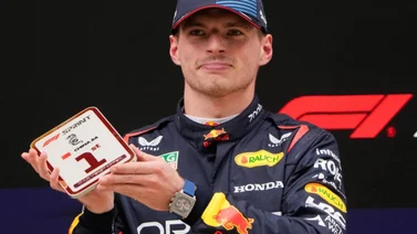 F1: Verstappen iguala este milenario récord con la pole position del GP de China