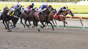 Ramón García vuelve a la pista caballo con 105 días sin correr en La Rinconada Ramón García vuelve a la pista caballo con 105 días sin correr en La Rinconada