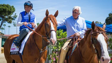 Mira lo que dice Bob Baffert sobre la exaltación de Justify al Hall de la Fama