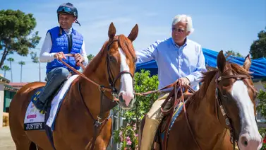 Mira lo que dice Bob Baffert sobre la exaltación de Justify al Hall de la Fama Mira lo que dice Bob Baffert sobre la exaltación de Justify al Hall de la Fama