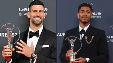 Esto dijeron Jude Bellingham, Usain Bolt y Novak Djokovic desde los premios Laureus (+Video)