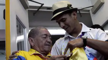 ¡Emotivo! Así se despidió Rubén Limardo de "Morochito" Rodríguez ¡Emotivo! Así se despidió Rubén Limardo de "Morochito" Rodríguez