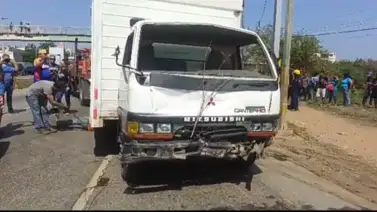 Arrollamiento de un camión deja un saldo negativo en el estado Nueva Esparta Arrollamiento de un camión deja un saldo negativo en el estado Nueva Esparta