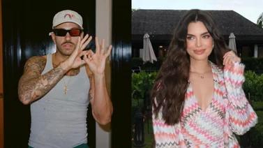 ¡Hey mor! Pillan a Nadia Ferreira mirando con deseo a Feid en los Latin AMAs 2024 (+Video)