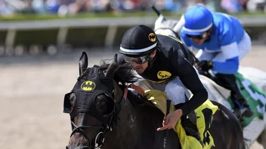 Leonel Reyes con el segundo mejor dividendo de la tarde en Gulfstream Park
