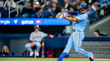 MLB: Andrés Giménez cambió su manera de pararse en el plato para conseguir más jonrones (+Gráficas)