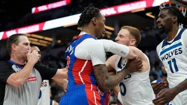 NBA impone duras sanciones tras pelea entre Pistons y Timberwolves